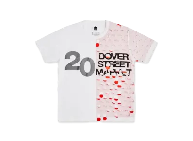 Dover Street Market London x Maison Margiela 20th Anniversary Tee "White"