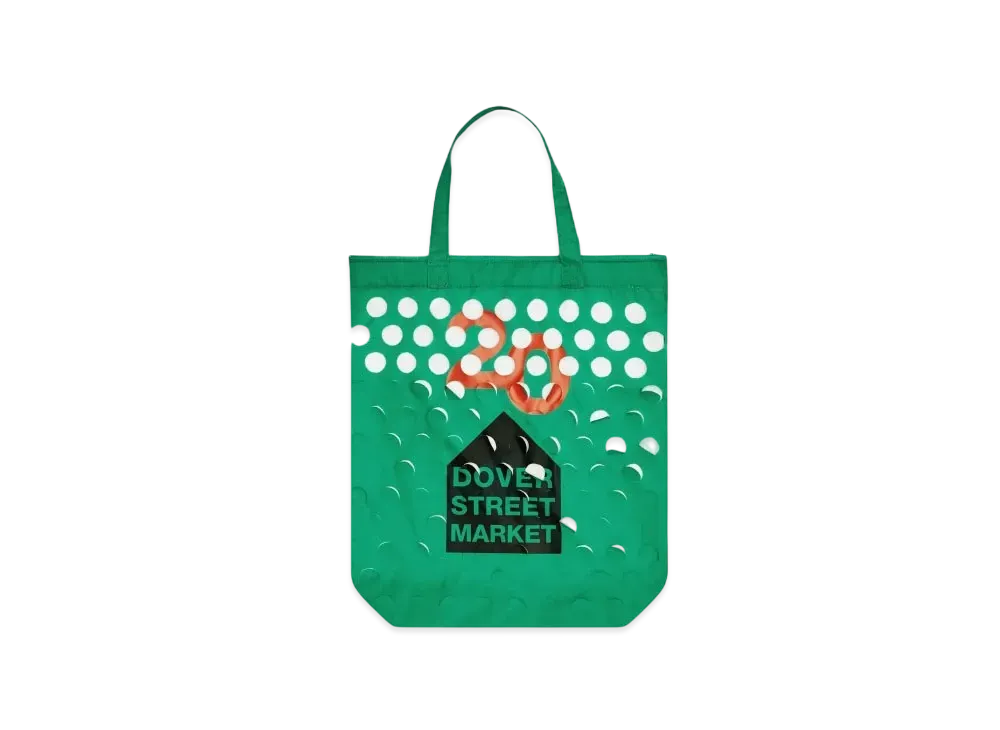Dover Street Market London x Maison Margiela 20th Anniversary Tote "Green"