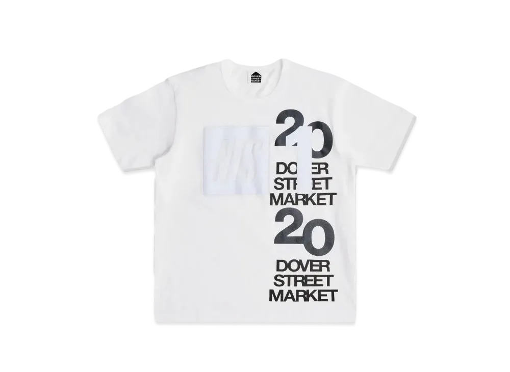 Dover Street Market London x NTS 20th Anniversary Tee "White"