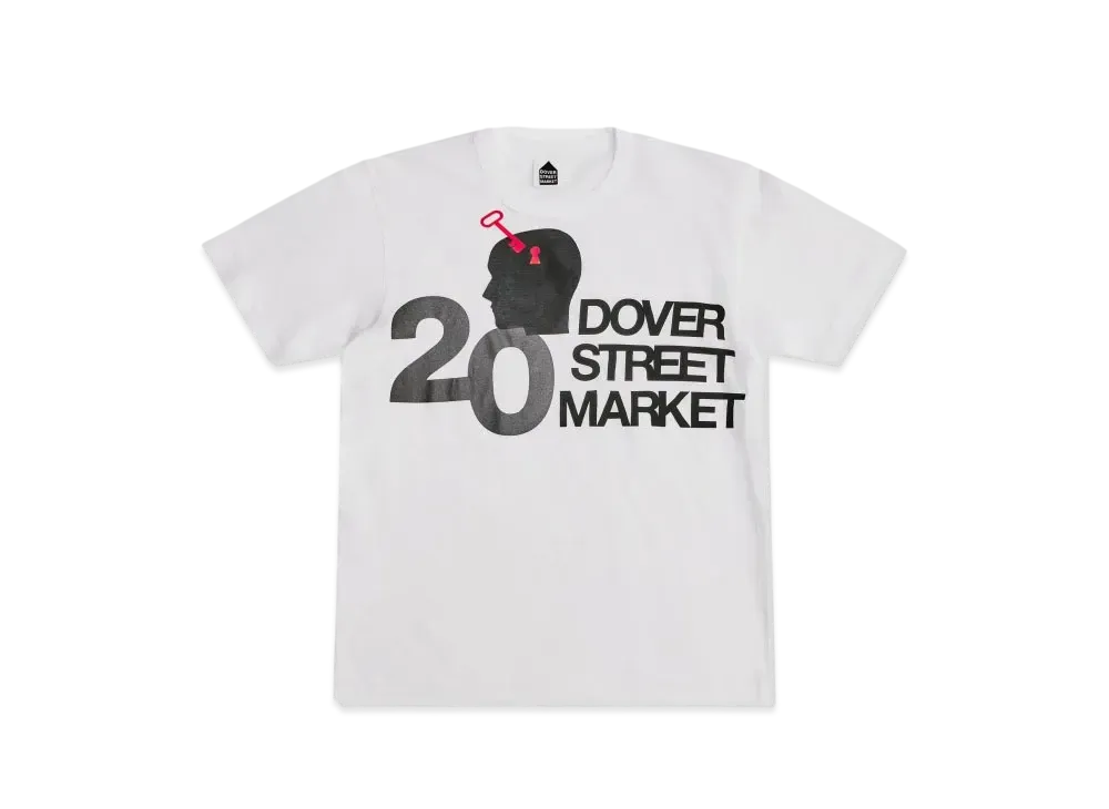Dover Street Market London x Paul Harnden Shoemakers 20th Anniversary Tee "White"
