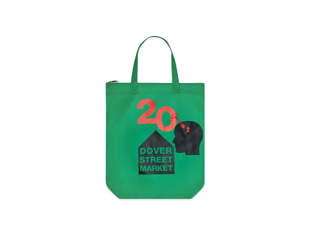 Dover Street Market London x Paul Harnden Shoemakers 20th Anniversary Tote "Green"