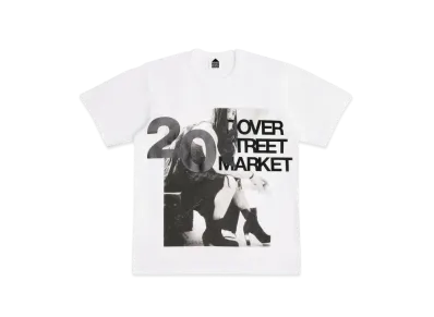 Dover Street Market London x Rick owens 20th Anniversary Tee "White"