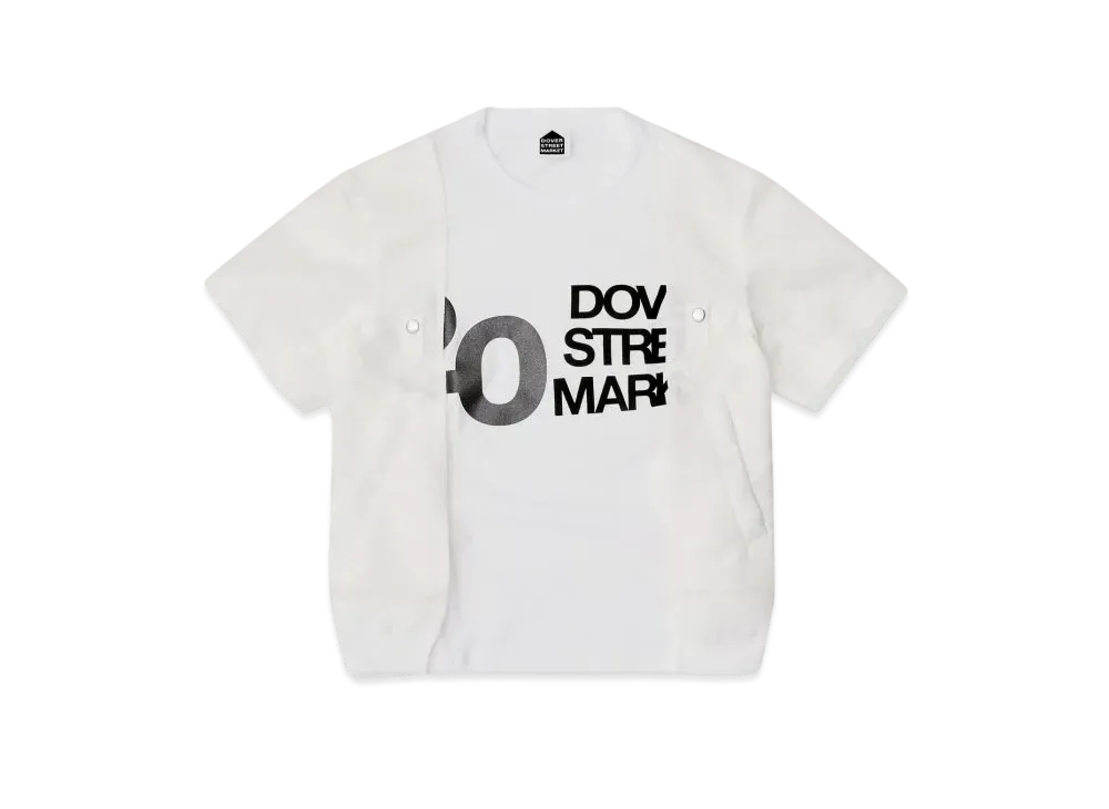 Dover Street Market London x Sacai 20th Anniversary Tee "White"