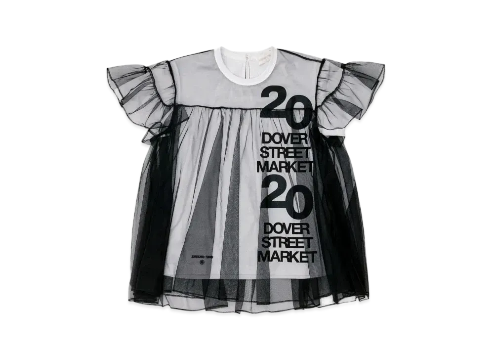 Dover Street Market London x ShuShu/Tong 20th Anniversary Tee "Black"