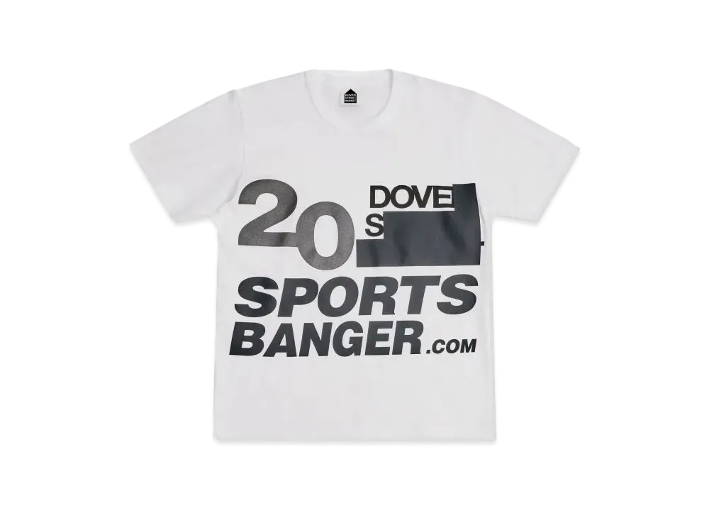 Dover Street Market London x Sports Banger 20th Anniversary Tee "White"