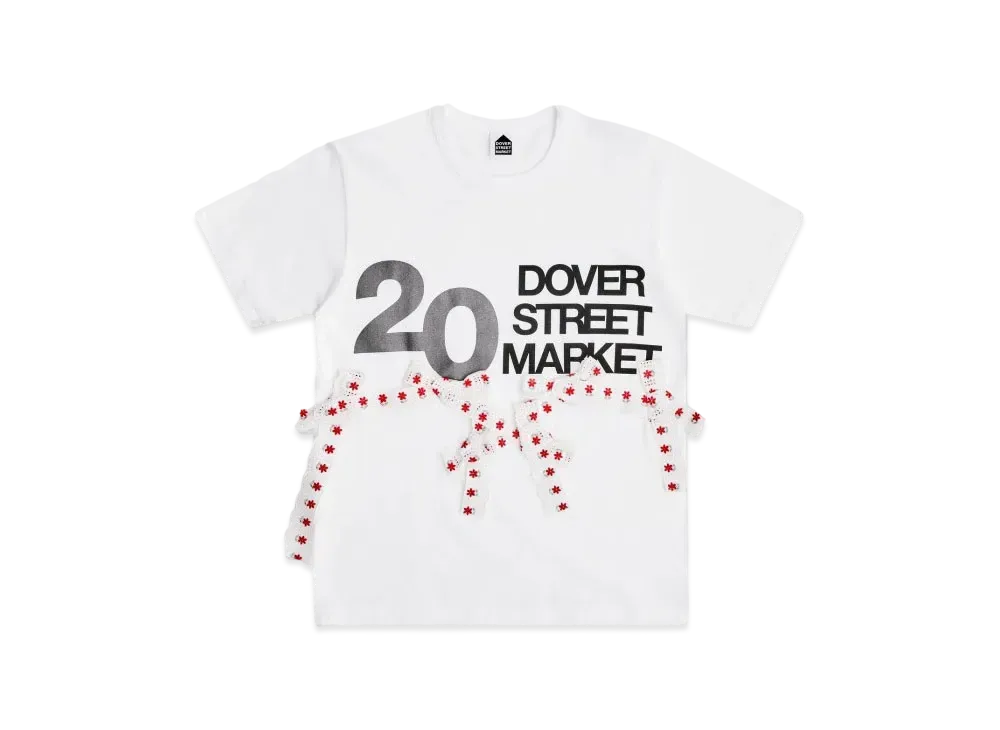 Dover Street Market London x Simone Rocha 20th Anniversary Tee "White"