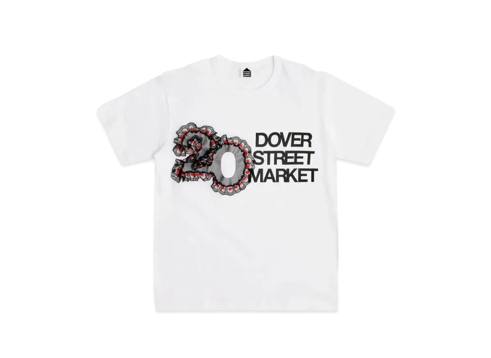 Dover Street Market London x Simone Rocha 20th Anniversary Tee "White"