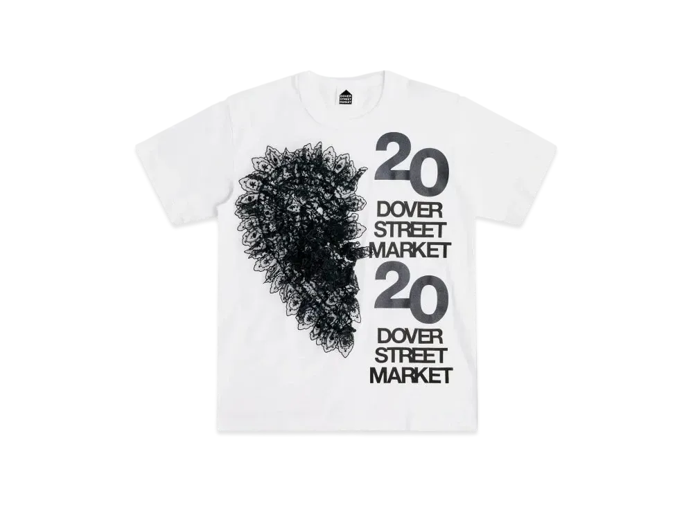 Dover Street Market London x Simone Rocha 20th Anniversary Tee "White"