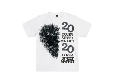 Dover Street Market London x Simone Rocha 20th Anniversary Tee "White"