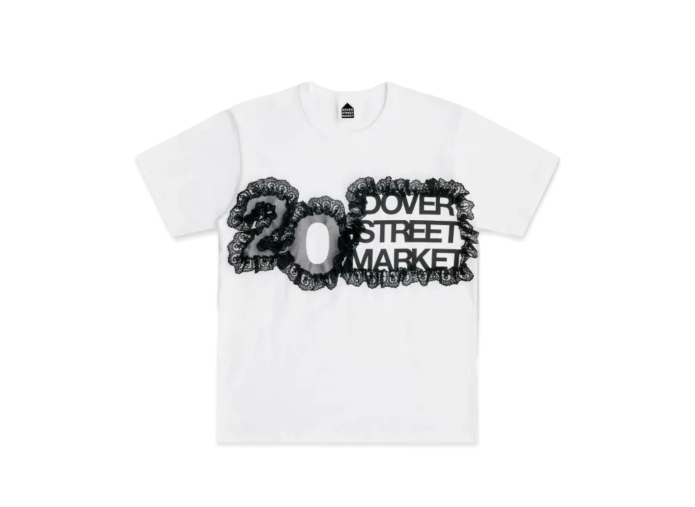 Dover Street Market London x Simone Rocha 20th Anniversary Tee "White"