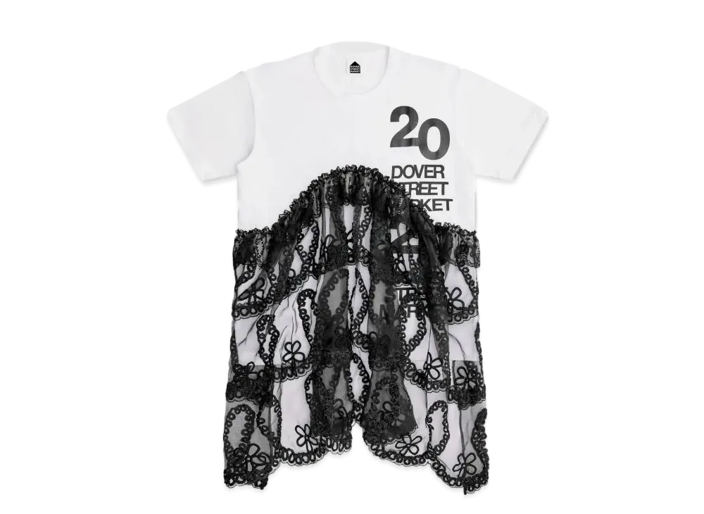 Dover Street Market London x Simone Rocha 20th Anniversary Tee "White"