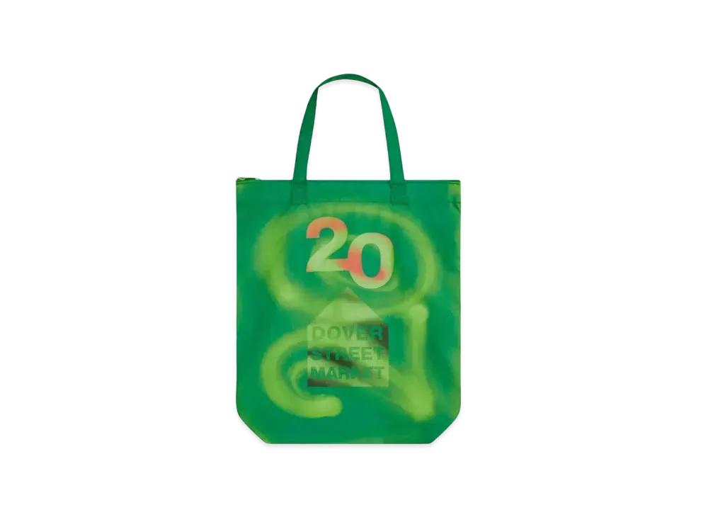 Dover Street Market London x Slawn 20th Anniversary Tote "Green"