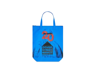 Dover Street Market London x Stone Island 20th Anniversary Tote "Blue"