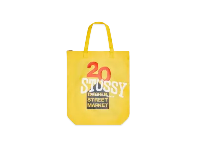 Dover Street Market London x Stussy 20th Anniversary Tote "Yellow"