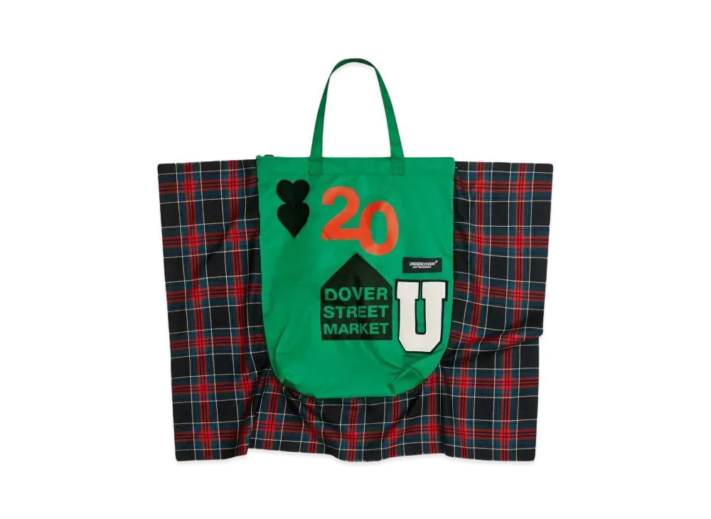 Dover Street Market London x Undercover 20th Anniversary Tote "Green"
