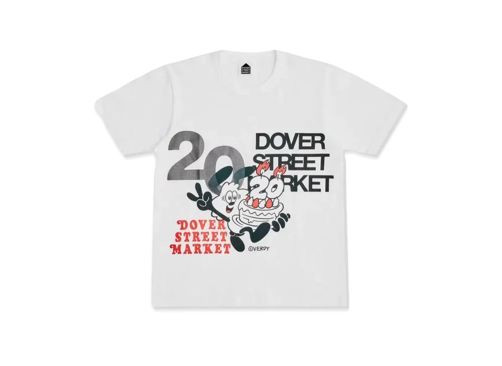 Dover Street Market London x Verdy 20th Anniversary Tee "White"