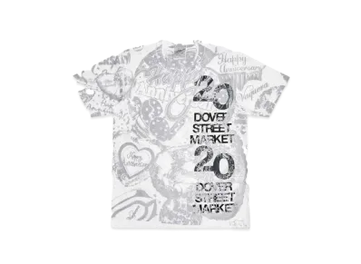 Dover Street Market London x Vaquera 20th Anniversary Tee "White"
