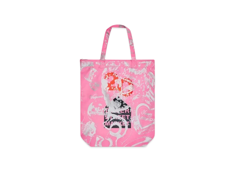 Dover Street Market London x Vaquera 20th Anniversary Tote "Pink"