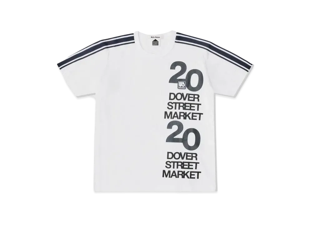 Dover Street Market London x Wales Bonner 20th Anniversary Tee "White"