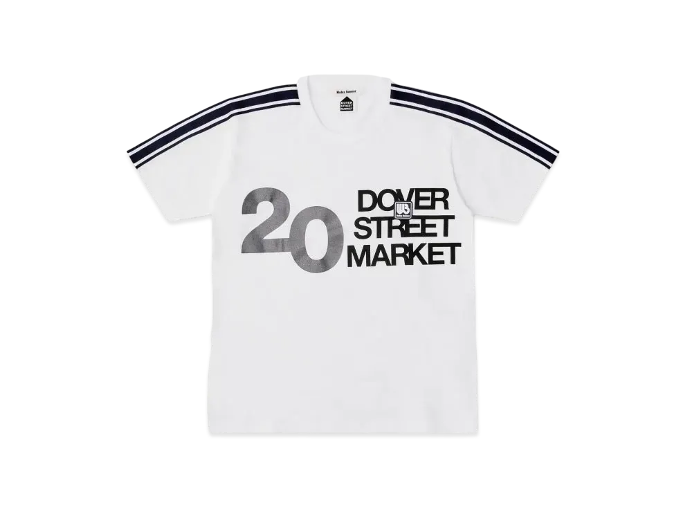 Dover Street Market London x Wales Bonner 20th Anniversary Tee "White"