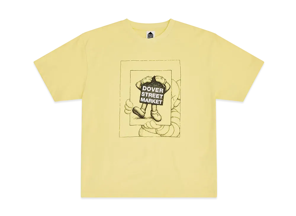 Dover Street Market (DSM) x KAWS Chum Tee "Yellow"