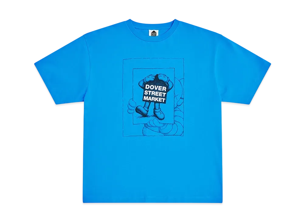 Dover Street Market (DSM) x KAWS Chum Tee "Blue"