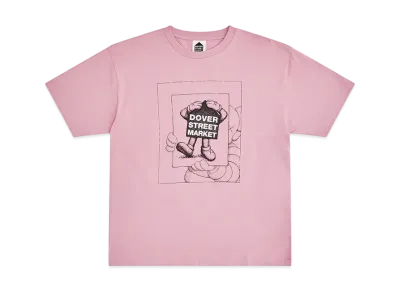 Dover Street Market (DSM) x KAWS Chum Tee "Light Pink"