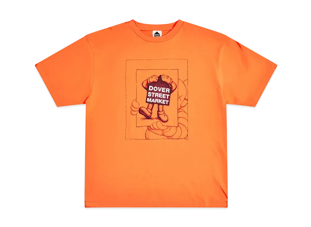 Dover Street Market (DSM) x KAWS Chum Tee "Orange"