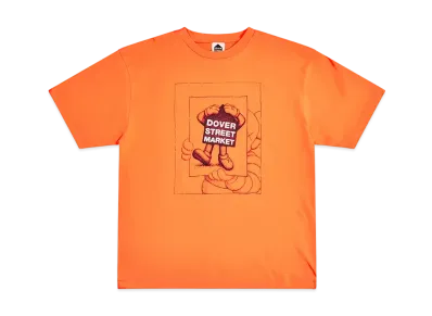Dover Street Market (DSM) x KAWS Chum Tee "Orange"