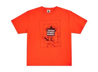 Dover Street Market (DSM) x KAWS Chum Tee "Bright Orange"