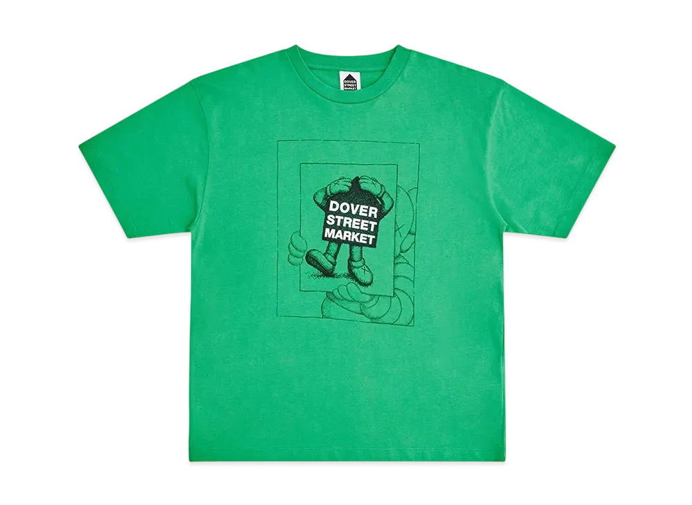 Dover Street Market (DSM) x KAWS Chum Tee "Light Green"