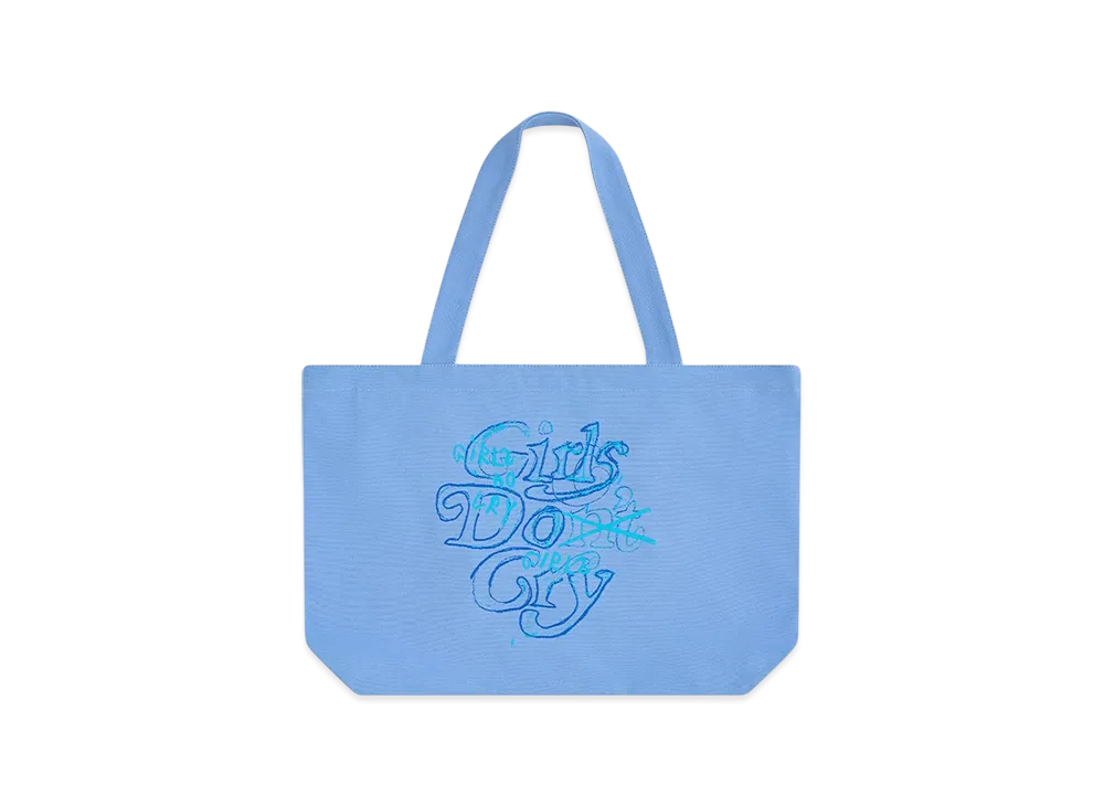 Dover Street Market x VERDY Girls Don't x Capitana Tote Bag "Light Blue"
