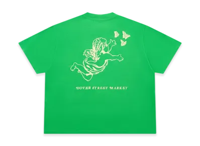 Dover Street Market x VERDY Girls Don't Cry Angel T-Shirt "Green"