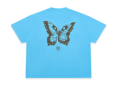 Dover Street Market x VERDY Girls Don't Cry Butterfly T-Shirt "Blue"