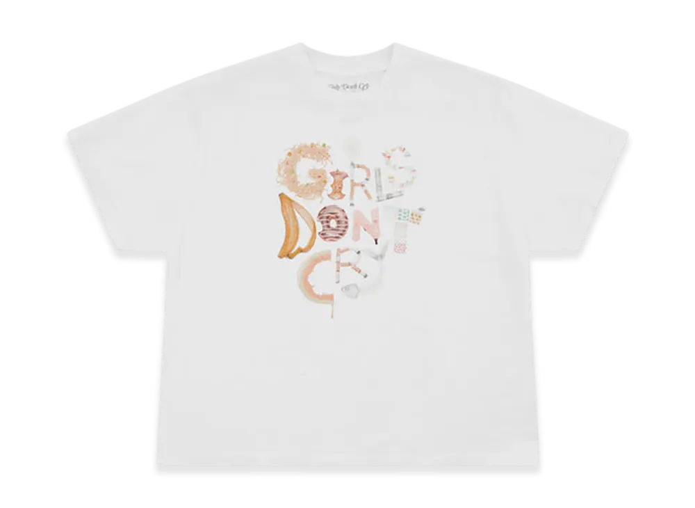 Dover Street Market x VERDY Girls Don't Cry Aurel Schmidt T-Shirt "White"