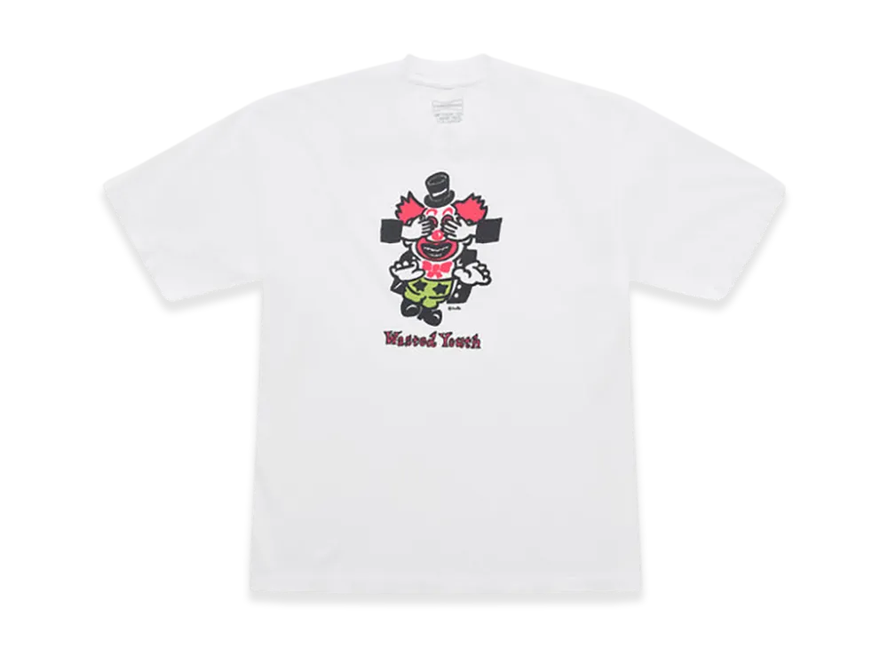 Dover Street Market x VERDY Wasted Youth Clown T-Shirt "White"