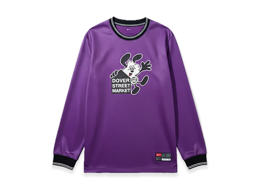 Dover Street Market x VERDY x Nike Vick Vintage L/S Jersey "Purple"