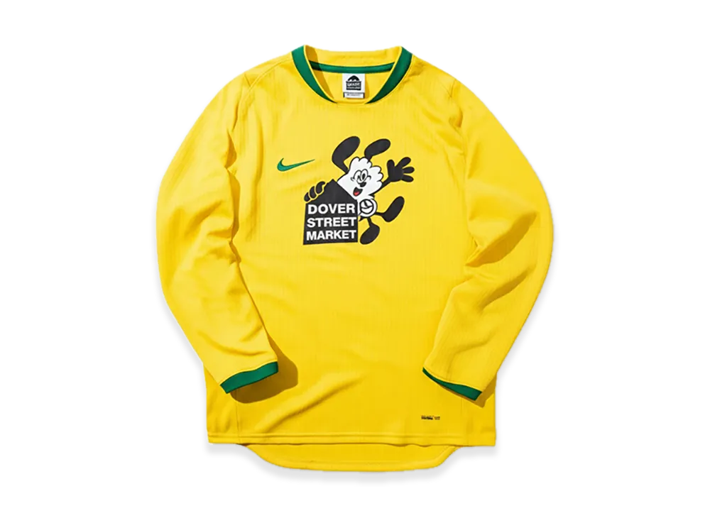 Dover Street Market x VERDY x Nike Vick Vintage L/S Jersey "Yellow"