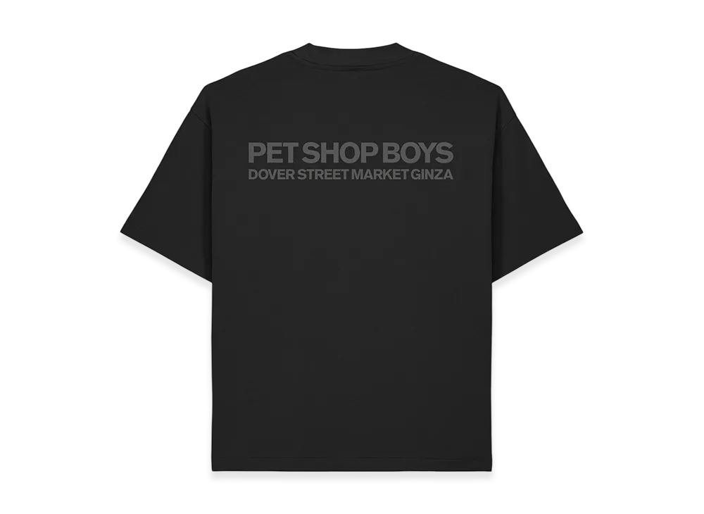 Dover Street Market Ginza x PET SHOP BOYS Tee #1 "Black"