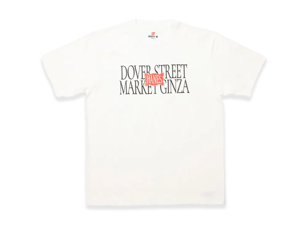 Dover Street Market x Hanes Beefy Tee "White"