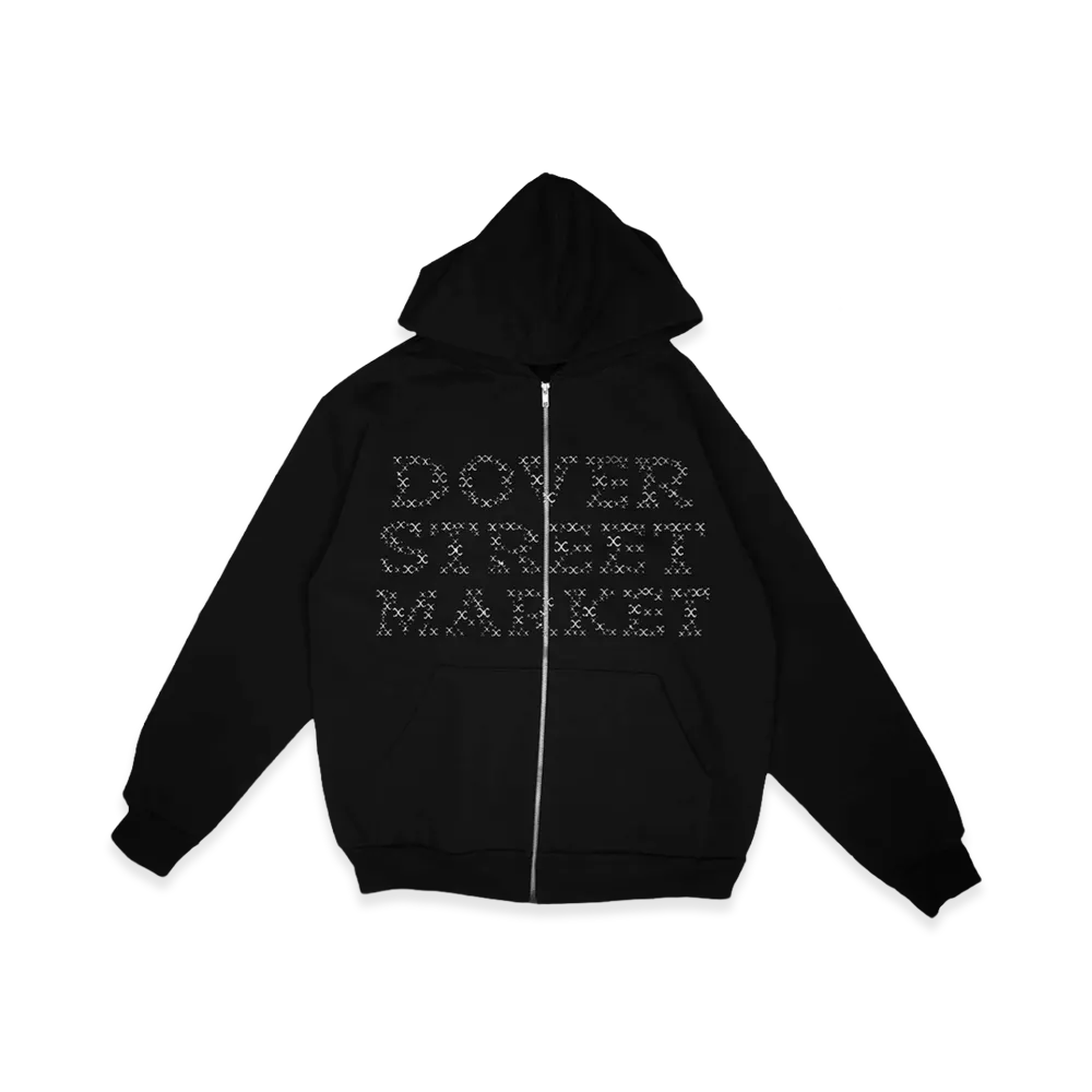 Dover Street Market x BIGBANG Cosmos Zip-Up Hoodie "Black"