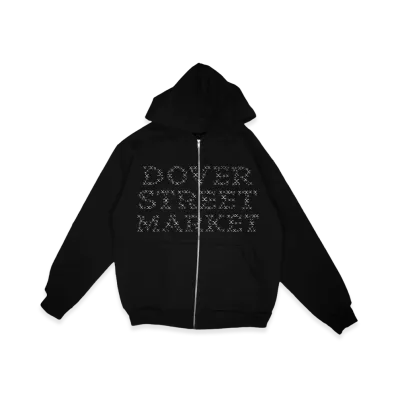 Dover Street Market x BIGBANG Cosmos Zip-Up Hoodie "Black"