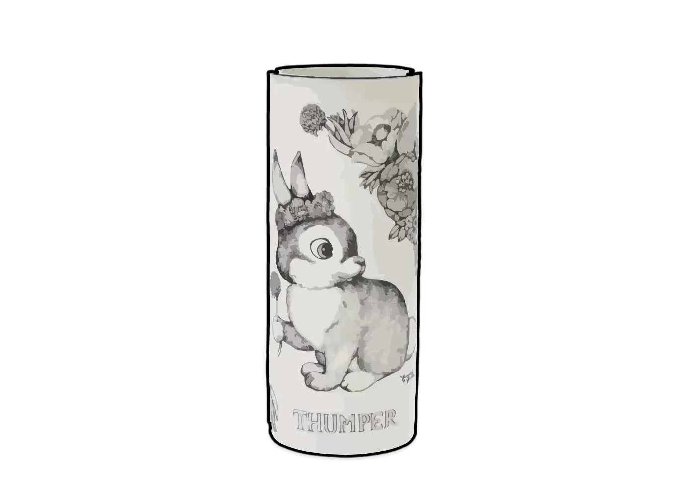 Disney x Yuko Higuchi Thumper Flower Vase "White"