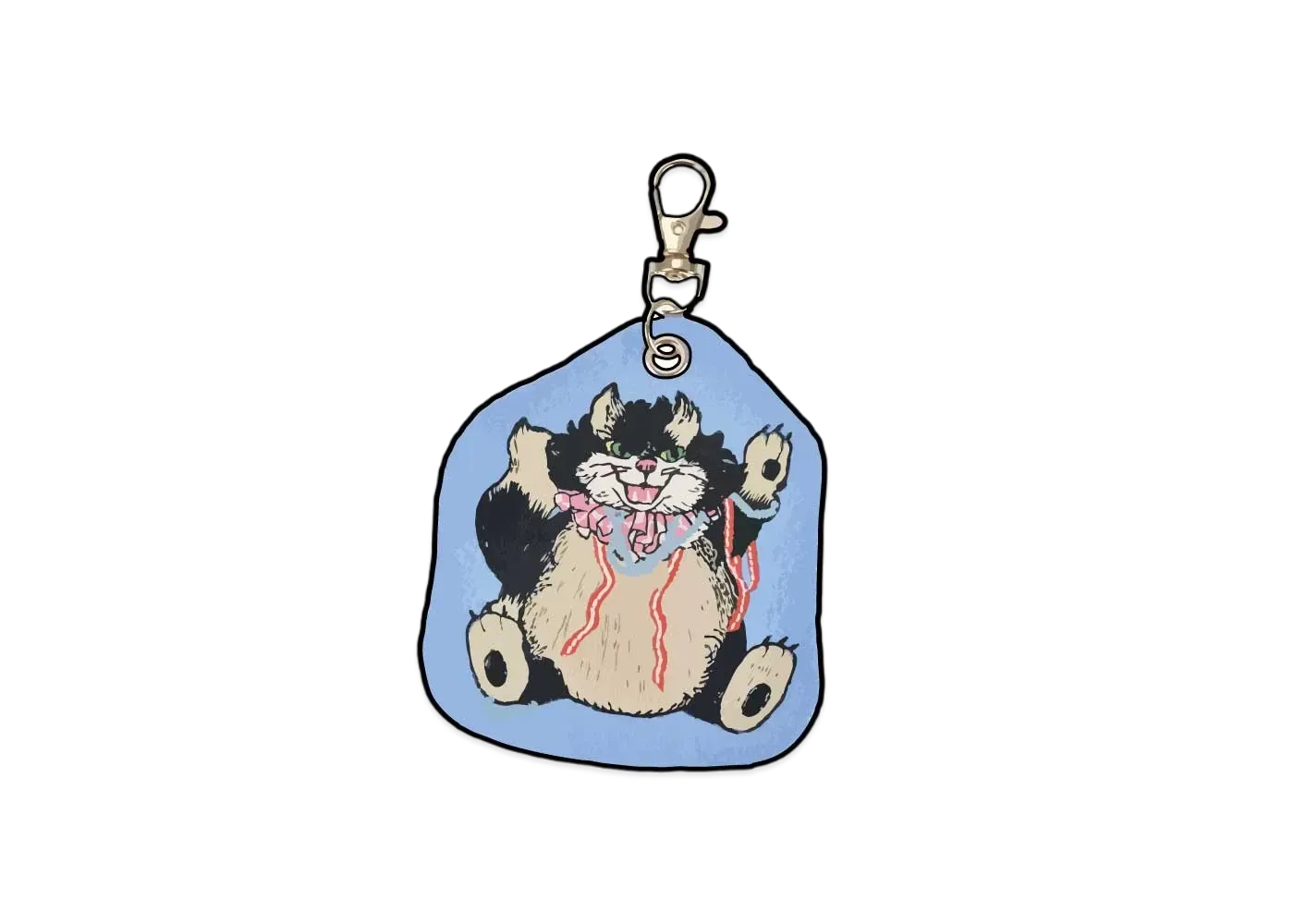 Disney x Yuko Higuchi Lucifer Key Chain "Light Blue"