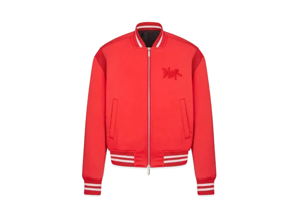 Dior x Shawn Stussy Bomber Jacket "Red"