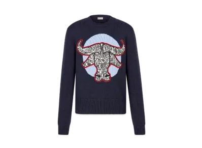 Dior x Shawn Stussy Sweater "Navy"
