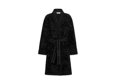 Dior x Shawn Stussy Bath Robe "Black"