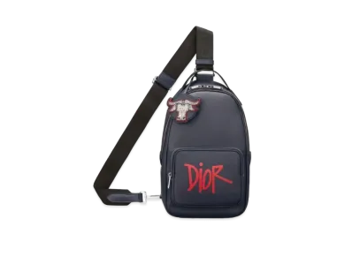 Dior x Shawn Stussy Crossbody Backpack "Navy"
