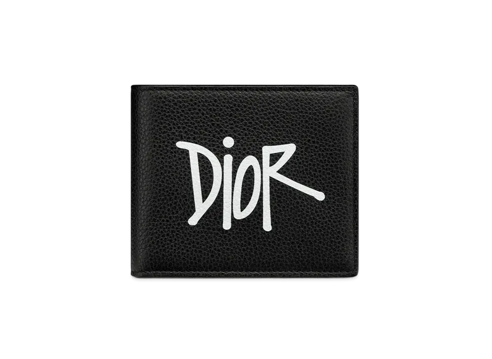 Dior x Shawn Stussy Wallet (8 Card Slot) "Black"