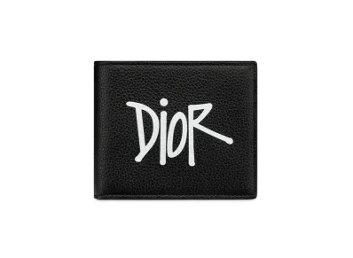 Dior x Shawn Stussy Wallet (8 Card Slot) "Black"
